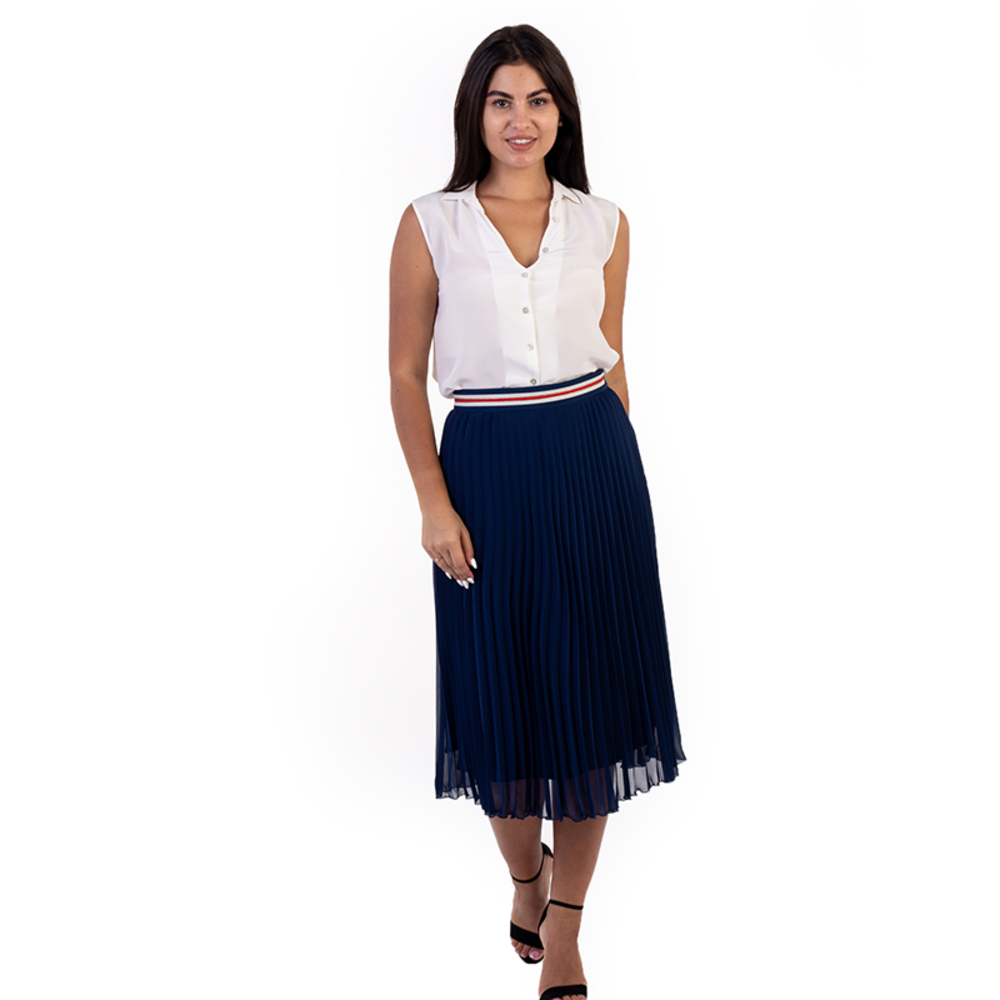 Network Skirt Women Navy